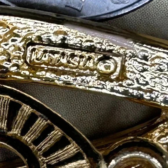 Pink Ribbon Gold Breast Cancer Awareness Brooch Pin & Key Chain Avon & Latasia - Picture 4 of 6